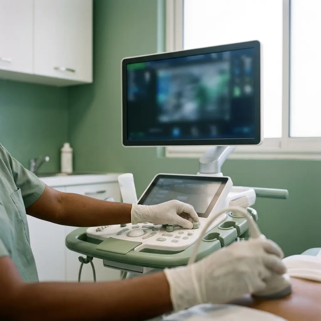 Échographie abdominale : examen réalisé au cabinet CTRADIOLOGIE à Fort-de-France