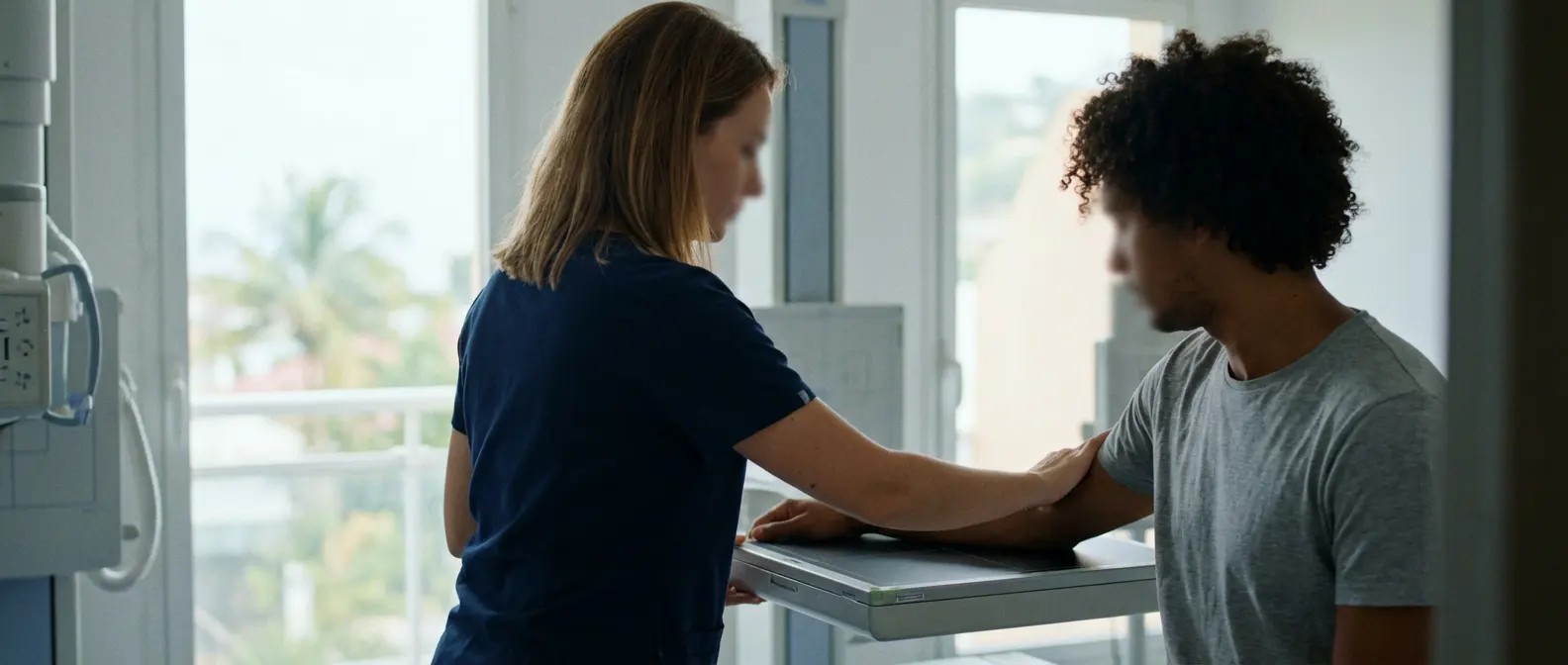 Radiographie du bras au cabinet CTRADIOLOGIE